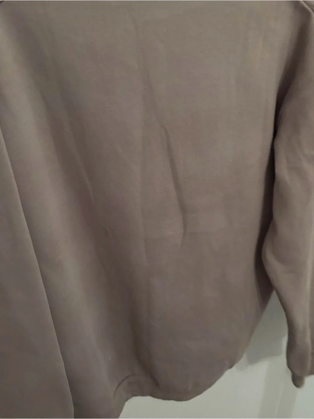 Light brown quarter zip